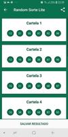 Loterias Random Sorte Lite تصوير الشاشة 3