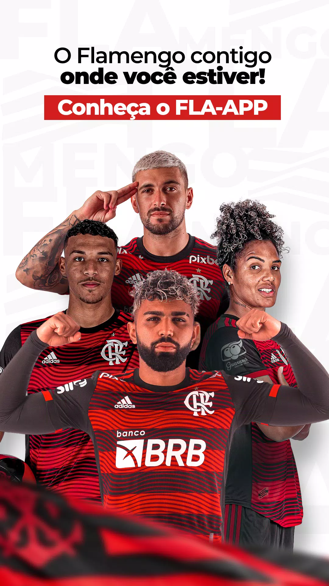 Baixe o APP da FlaTV+ para assistir os jogos do Flamengo no