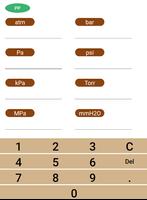 Pressure Unit Converter capture d'écran 2