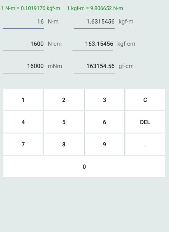 Torque Unit Converter for Android - APK Download