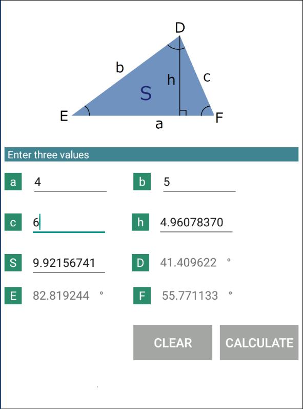Решение треугольников калькулятор. Калькулятор треугольника по двум сторонам.