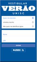 Vestibular UNISC Affiche