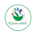 Green Witch Flower Power Zeichen