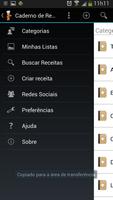 Caderno de Receitas screenshot 2