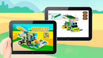 Harvester Building Instruction bricks for WEDO 2.0 screenshot 3