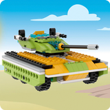 Tank Building Instruction bricks for WEDO 2.0 icône