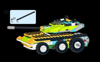 3 Schermata Tank Building Instruction bricks for WEDO 2.0