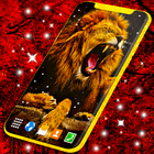 Brave Lion Live Wallpaper ไอคอน