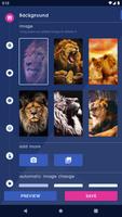 Brave Lion Live Wallpaper ポスター