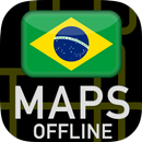 🌏 GPS Maps of Brazil : Offline Map APK