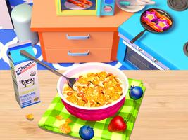 Food Games: Cook Breakfast 3D capture d'écran 3