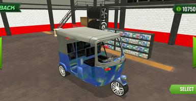 Modern Tuk Tuk Auto Rickshaws : Mega Driving Games Cartaz