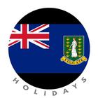 British Islands Holidays : Road Town Calendar icône