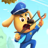 Angry Sheriff Labrador