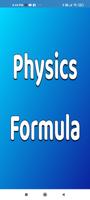 Physics formula Affiche
