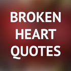 Broken Heart Quotes أيقونة