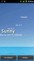 Weather Livepaper syot layar 3