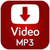 Mp4 to mp3-Video to mp3-Mp3 video converter أيقونة
