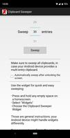 Clipboard Sweeper capture d'écran 1