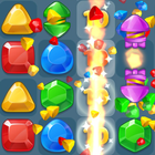 Jewel crush - match 3 game icono
