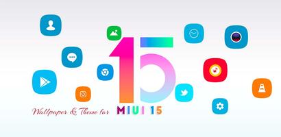 Poster Xiaomi MIUI 15 Launcher