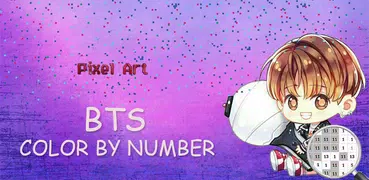 BTS Pixel Art - BTS Color By Number