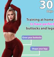 Legs and buttocks poster