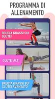 Poster Allenamento Glutei