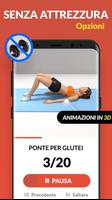 1 Schermata Esercizi Glutei e Gambe