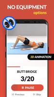 Butt Workout & Leg Workout اسکرین شاٹ 1