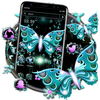 Butterfly Glitter Launcher Themes