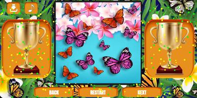Butterfly jigsaw puzzle screenshot 2