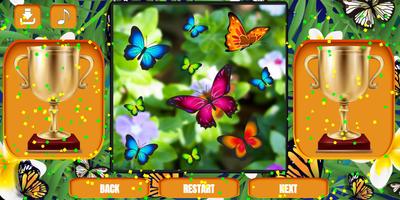 Butterfly jigsaw puzzle capture d'écran 3
