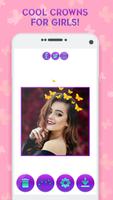 Butterfly Crown Camera - Filters for Selfies اسکرین شاٹ 3