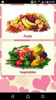 Belajar Nama Buah dan Nama Sayuran poster