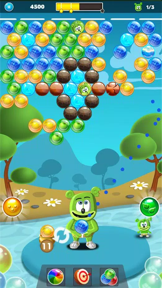 cebolla Infrarrojo Puno Descarga de APK de Bubble Gummy Pop! Osito Gominola para Android