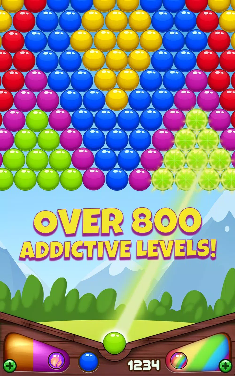 Bubble Crush Pop Shooter Games android iOS apk download for free