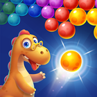 공룡 버블 슈터 : 원시 버블 슈팅 게임 아이콘