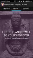 Buddha's Life Changing Lessons Plakat