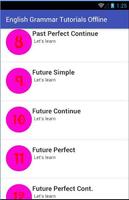 English grammar tutorials offline screenshot 1