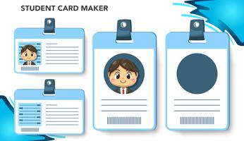 Student card maker スクリーンショット 1