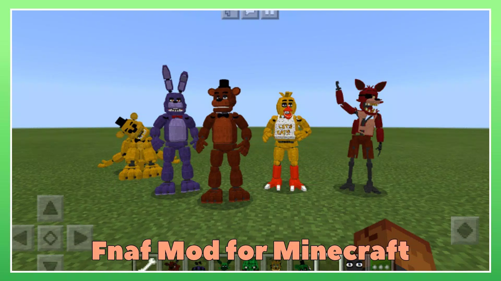 Download FnAF Mod for Minecraft PE android on PC