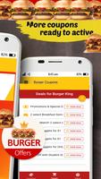 Food Coupons for Burger King - Hot Discounts 🔥🔥 screenshot 2