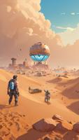 Desert City الملصق