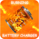 Fire Burning Battery Charger أيقونة