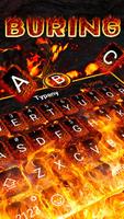 Burning Keyboard Poster