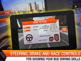 3D حافلة سائق محاكي تصوير الشاشة 3