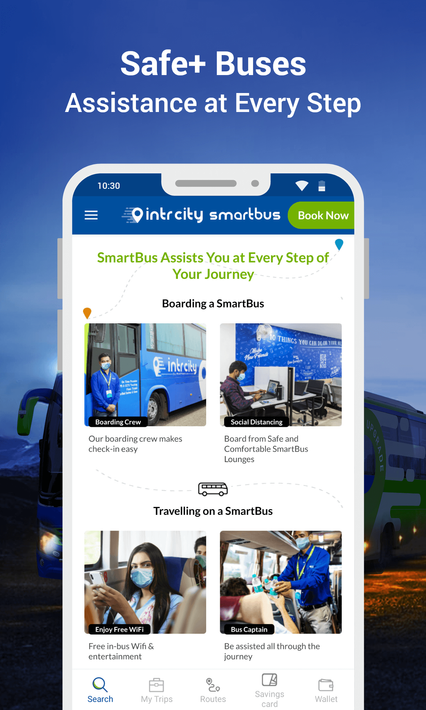 IntrCity: Bus Ticket Booking screenshot 3