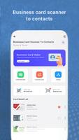 Business Card Scanner & Maker captura de pantalla 1