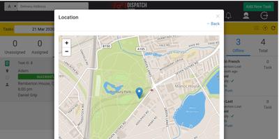 Driver Dispatch App スクリーンショット 1